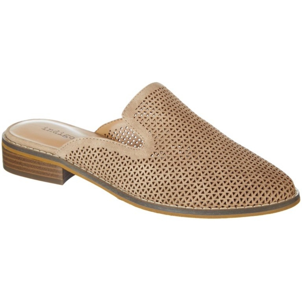 NWT!  Indigo Rd. "Haze 4" Mule", Size 7, Taupe